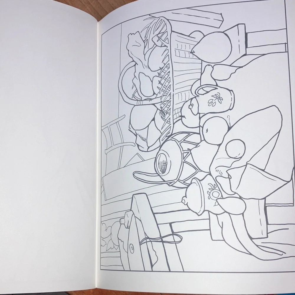 Impressionist Masterpieces Coloring Book - vintage 2010 - Picture 13 of 16